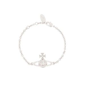 authentic vivienne westwood mini bas relief silver tone bracelet OPEN TO OFFERS!